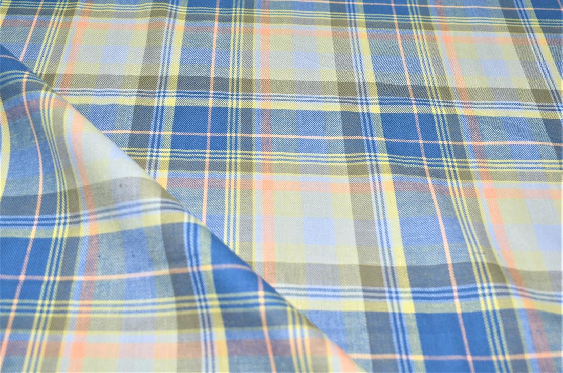 Premium Printed Tartan Brushed/Yarn Dyed 100% Cotton Fabric Tartan Check Print desing, Light weight  High Quality
This beautiful soft fabric is perfect for Children's clothing, Light blankets, Bed sheets, Night dresses, and Pyjama Bottoms
Colours may slightly vary due to the lighting during the photo shooting or the monitor's display.
Width: 58" / 148cm