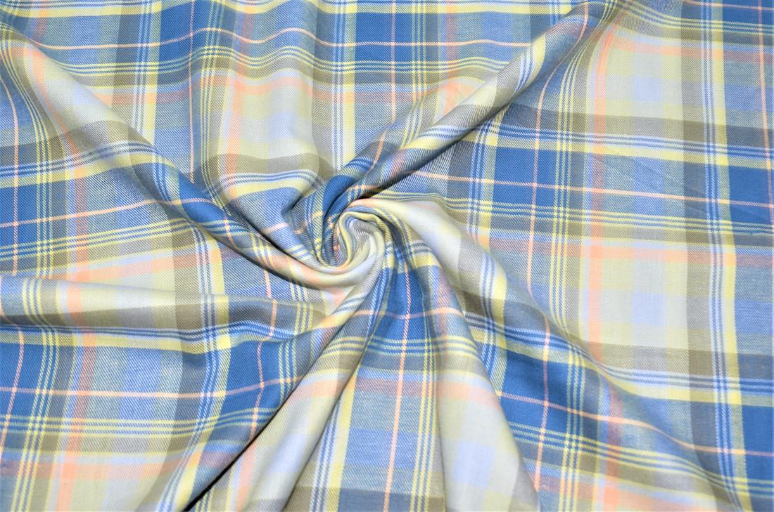 Premium Printed Tartan Brushed/Yarn Dyed 100% Cotton Fabric Tartan Check Print desing, Light weight  High Quality
This beautiful soft fabric is perfect for Children's clothing, Light blankets, Bed sheets, Night dresses, and Pyjama Bottoms
Colours may slightly vary due to the lighting during the photo shooting or the monitor's display.
Width: 58" / 148cm