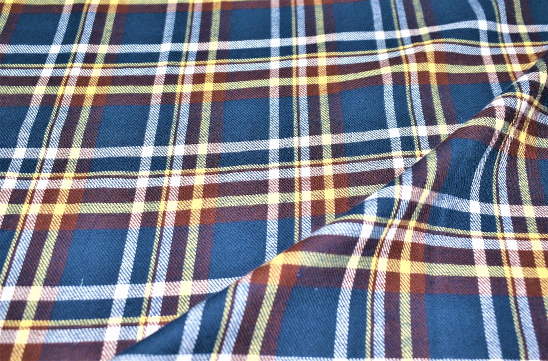 Premium Printed Tartan Brushed/Yarn Dyed 100% Cotton Fabric Tartan Check Print desing, Light weight  High Quality
This beautiful soft fabric is perfect for Children's clothing, Light blankets, Bed sheets, Night dresses, and Pyjama Bottoms
Colours may slightly vary due to the lighting during the photo shooting or the monitor's display.
Width: 58" / 148cm