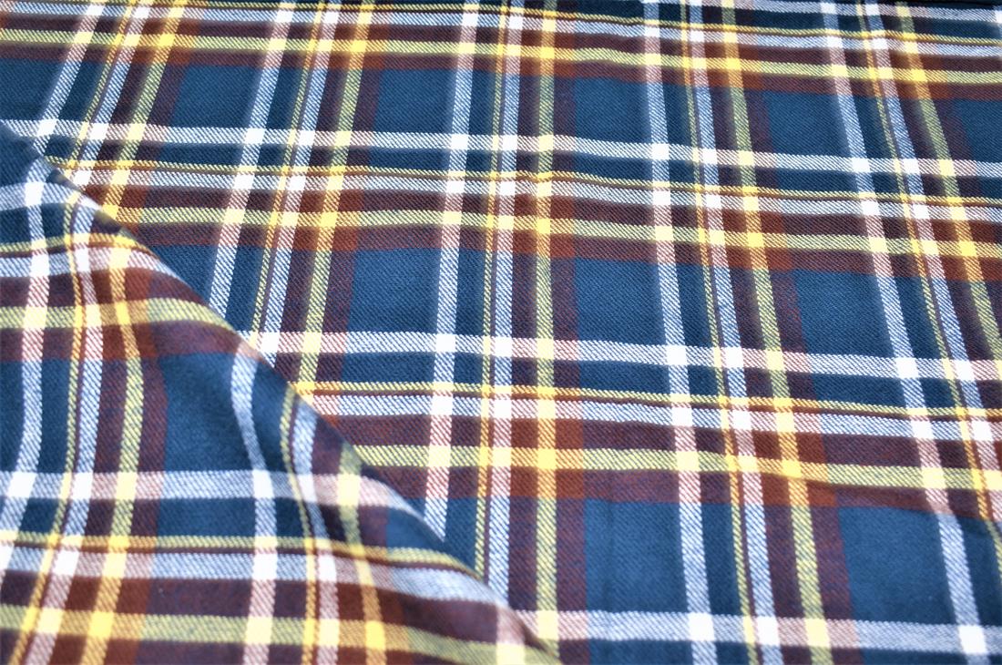 Premium Printed Tartan Brushed/Yarn Dyed 100% Cotton Fabric Tartan Check Print desing, Light weight  High Quality
This beautiful soft fabric is perfect for Children's clothing, Light blankets, Bed sheets, Night dresses, and Pyjama Bottoms
Colours may slightly vary due to the lighting during the photo shooting or the monitor's display.
Width: 58" / 148cm