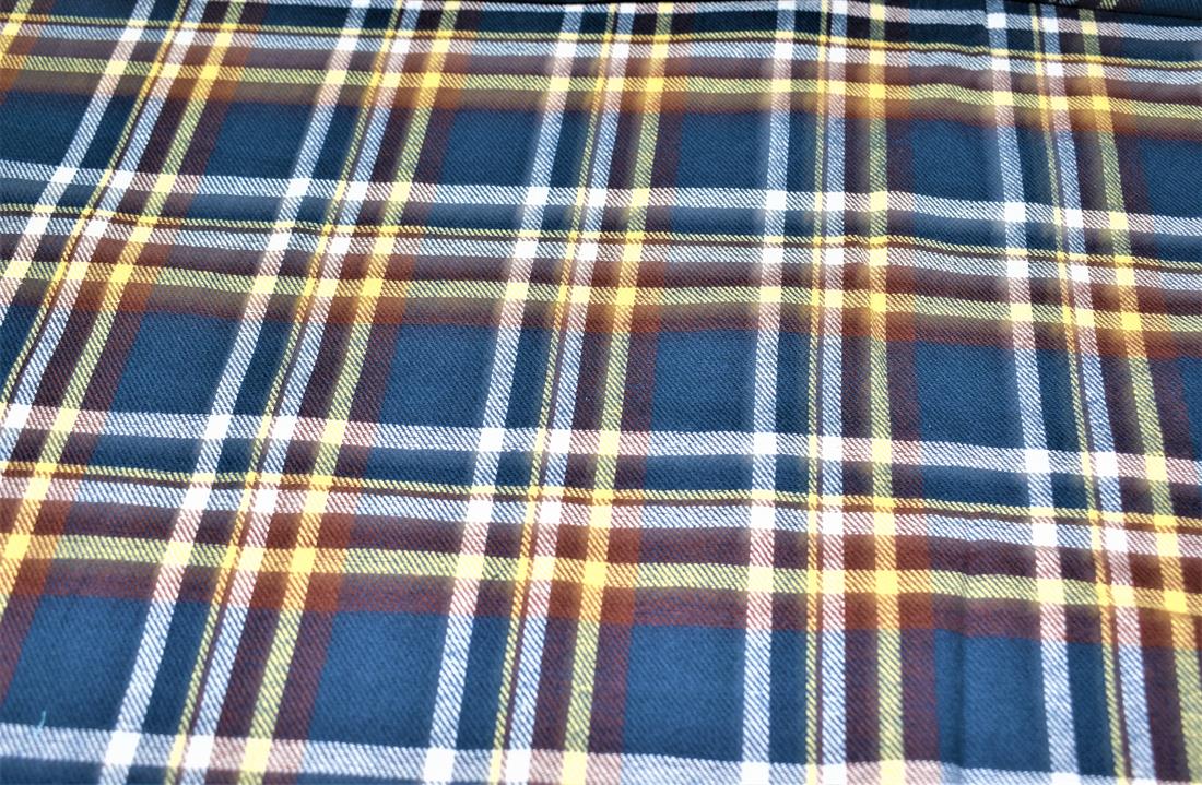 Premium Printed Tartan Brushed/Yarn Dyed 100% Cotton Fabric Tartan Check Print desing, Light weight  High Quality
This beautiful soft fabric is perfect for Children's clothing, Light blankets, Bed sheets, Night dresses, and Pyjama Bottoms
Colours may slightly vary due to the lighting during the photo shooting or the monitor's display.
Width: 58" / 148cm