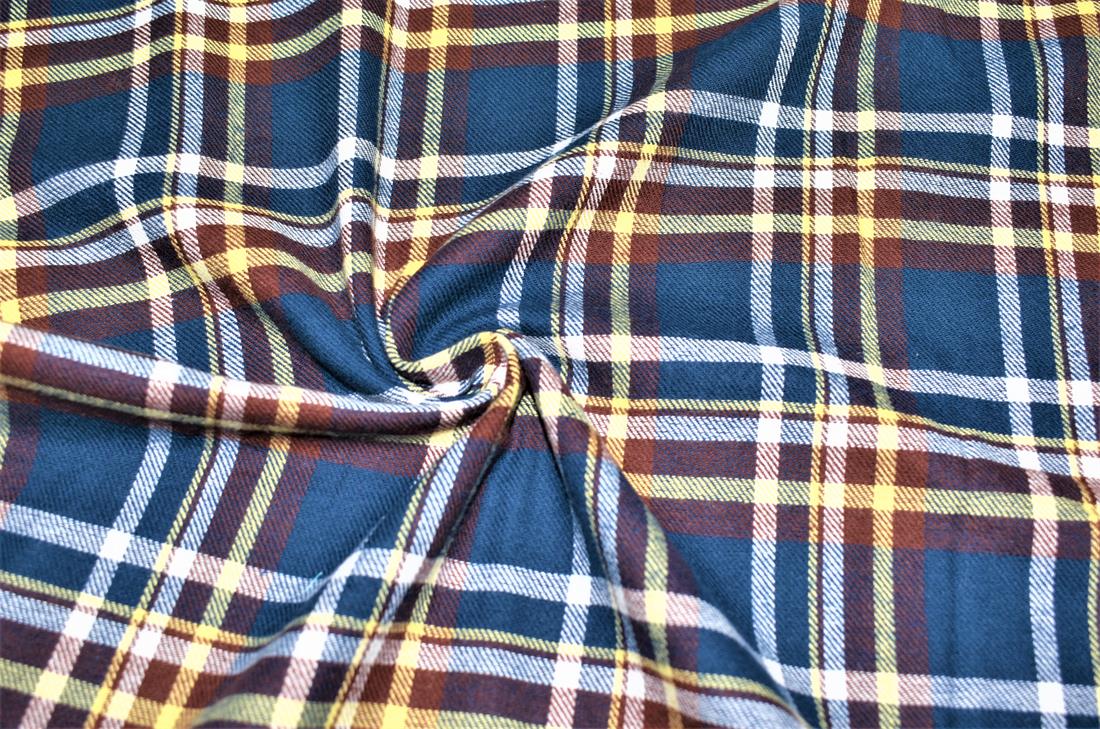 Premium Printed Tartan Brushed/Yarn Dyed 100% Cotton Fabric Tartan Check Print desing, Light weight  High Quality
This beautiful soft fabric is perfect for Children's clothing, Light blankets, Bed sheets, Night dresses, and Pyjama Bottoms
Colours may slightly vary due to the lighting during the photo shooting or the monitor's display.
Width: 58" / 148cm
