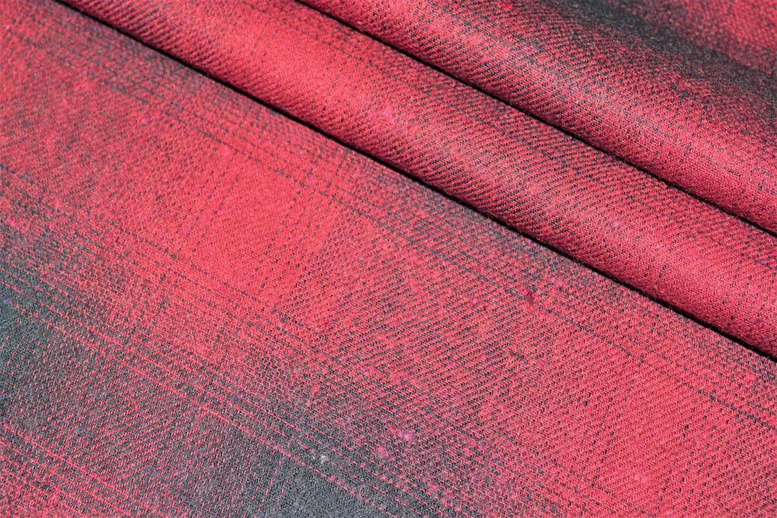 Red and Black Tartan