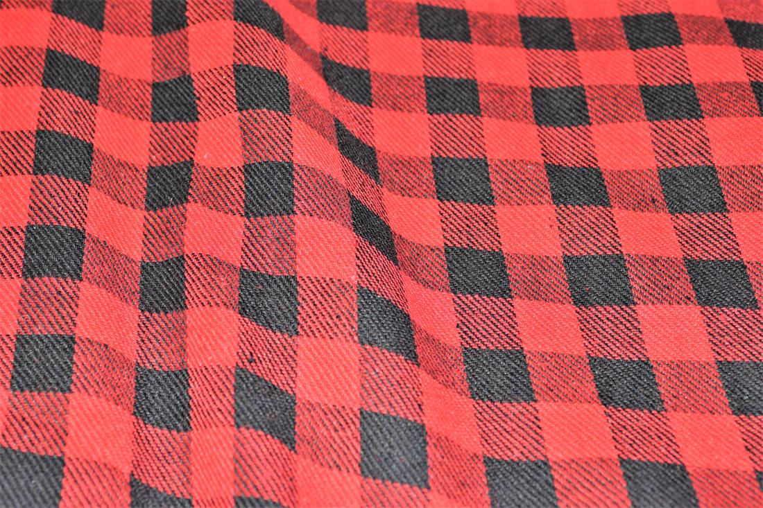 Red and Black Tartan