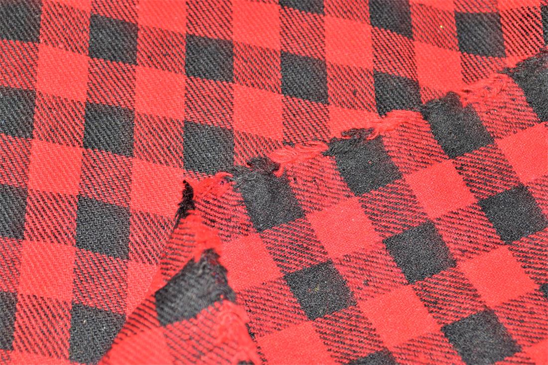 Red and Black Tartan