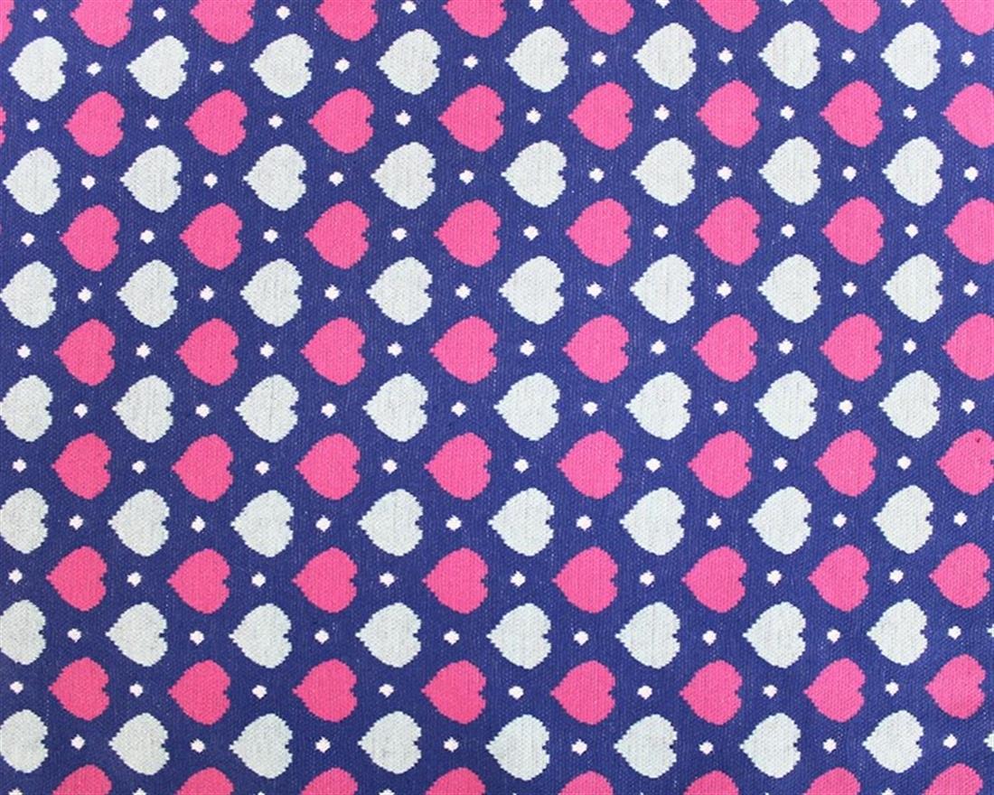 Vibrant Hearts Tubular Knit