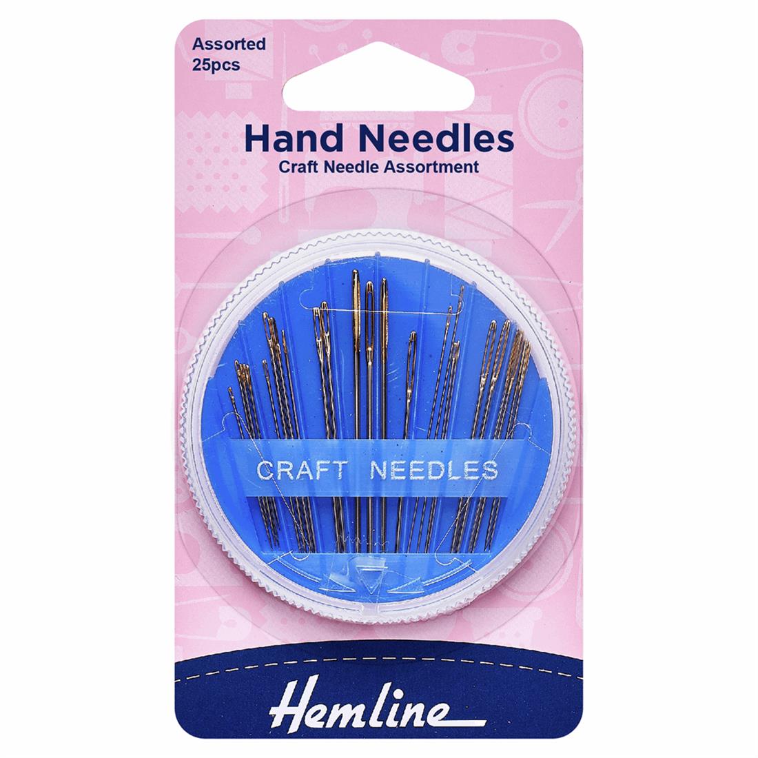 25 Assorted Hand Needles