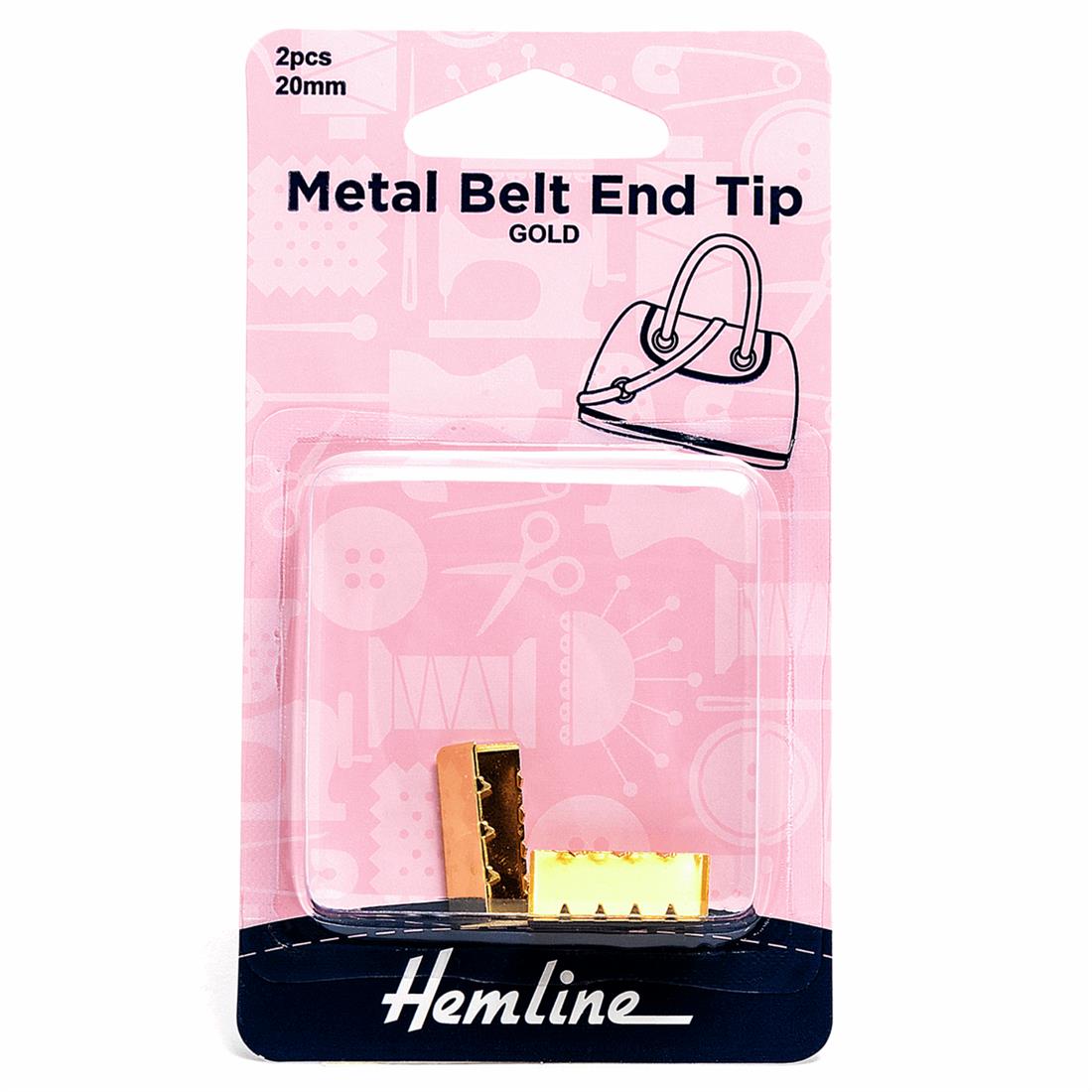 20mm Metal Belt-End Tip