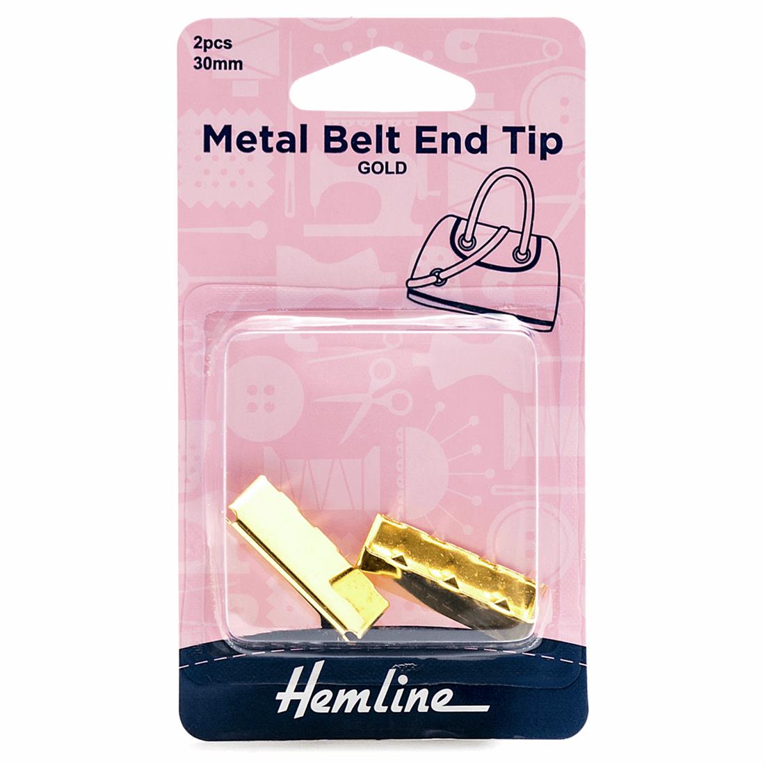 30mm Metal Belt-End Tip